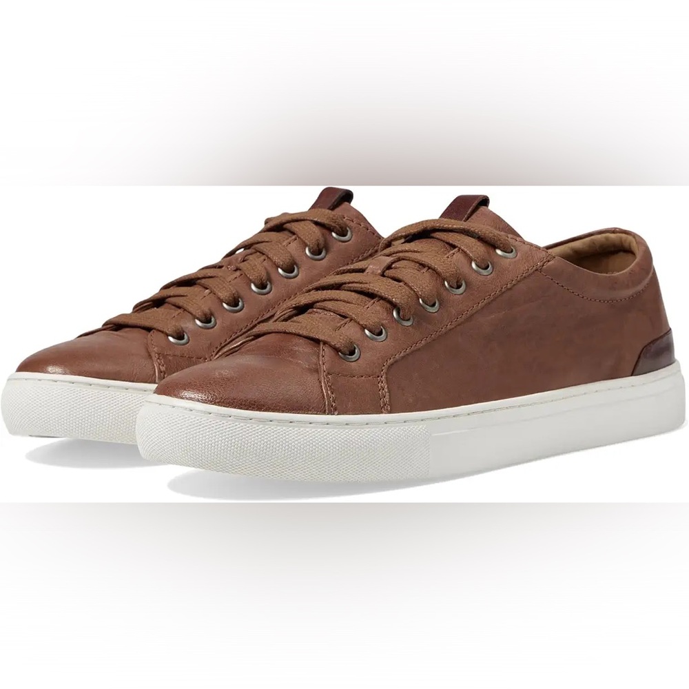 Johnston & Murphy Brown Leather Banks Lace To Toe | Size 10